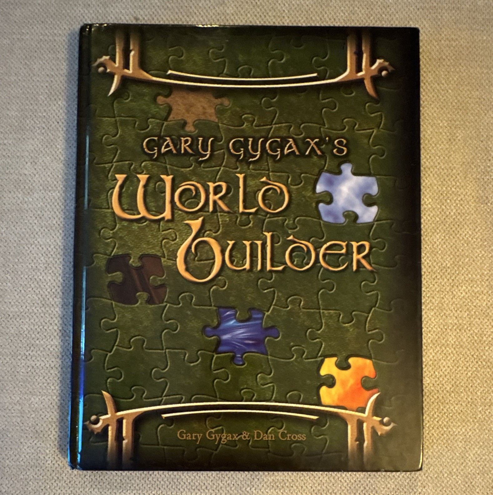 Gary Gygax & Dan Cross World Builder Hardcover Worldbuilding Activity Book