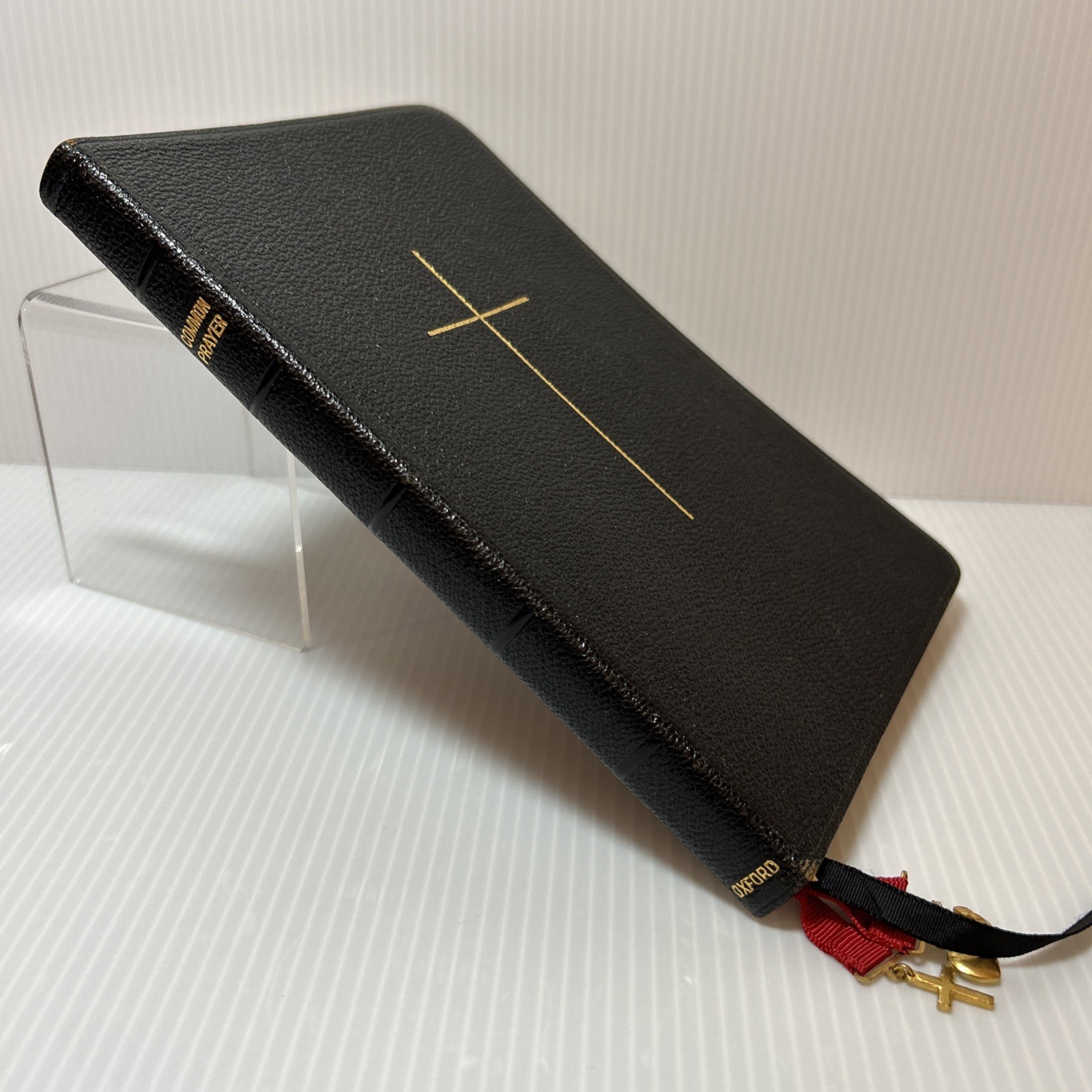 1952 Black Morocco Leather Lined BOOK OF COMMON PRAYER, Oxford University Press
