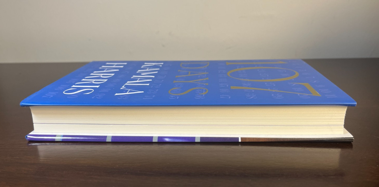 SIGNED Kamala Harris 107 Days BOOK 1st Edition Vice President Autographed NEW