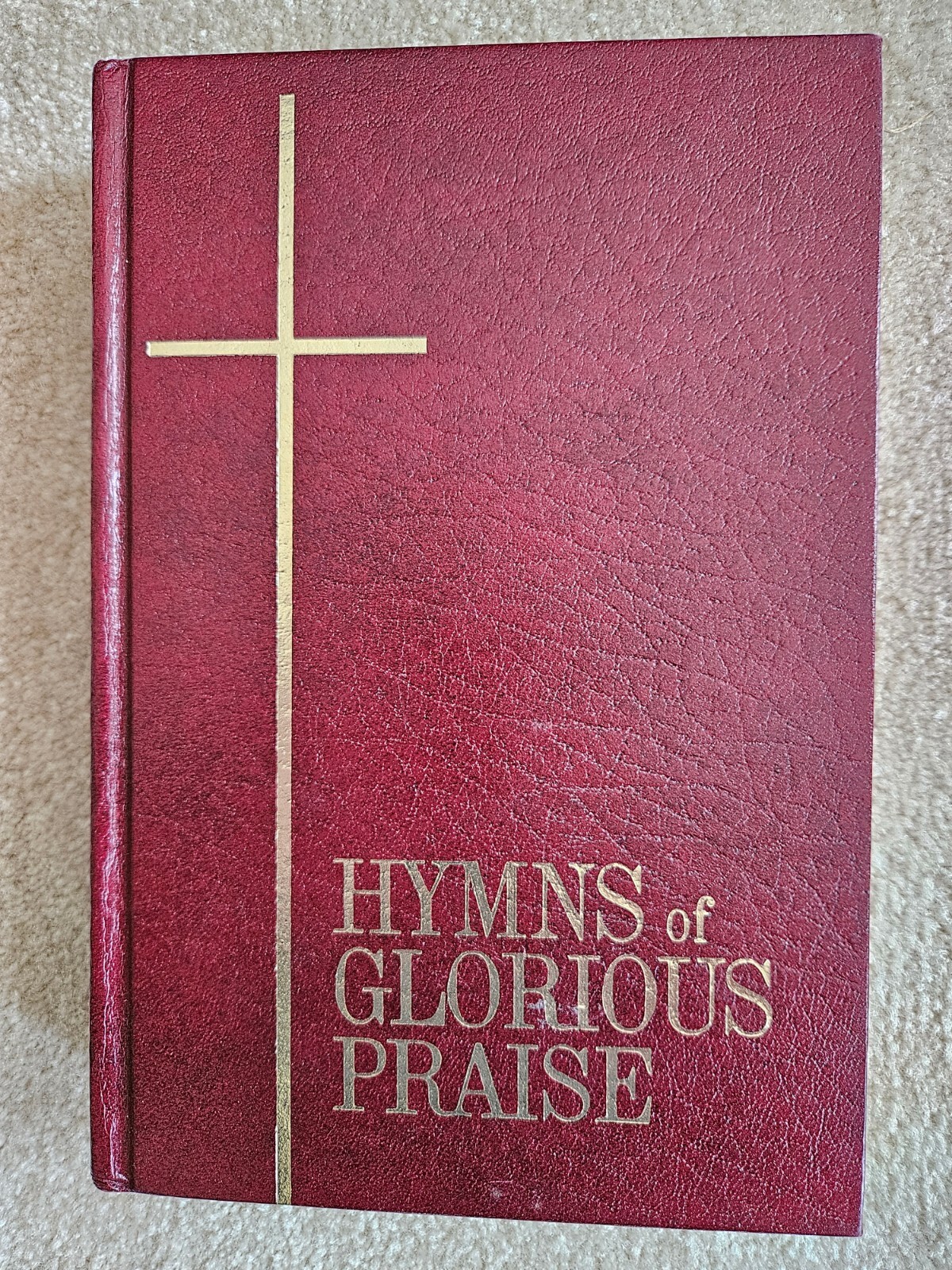 Vintage Hymns of Glorious Praise 1969 Burgundy Hardback Gospel Publishing House