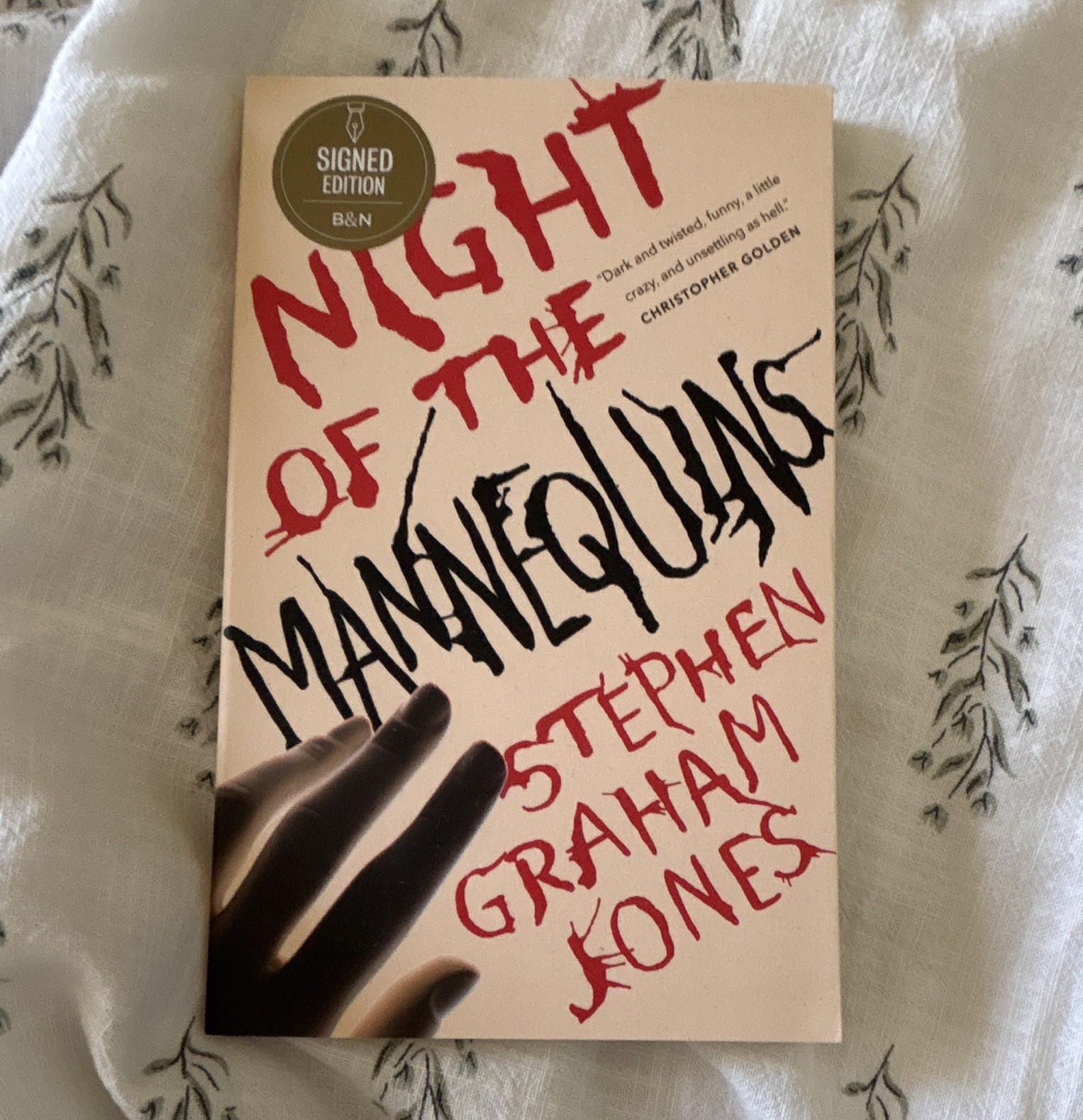 Stephen Graham Jones Night of the Mannequins (Tor.com Original) TPB 2020