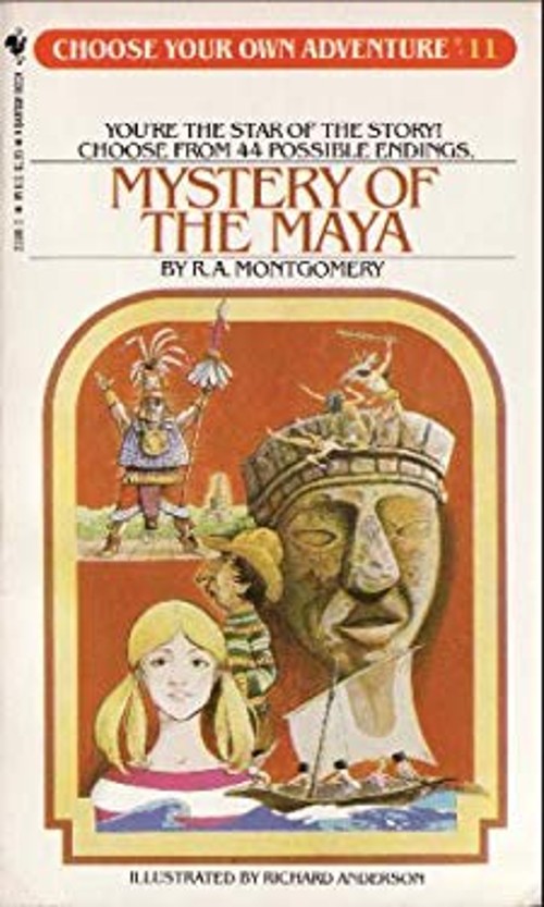 Mystery of the Maya Mass Market Paperbound R. A. Montgomery