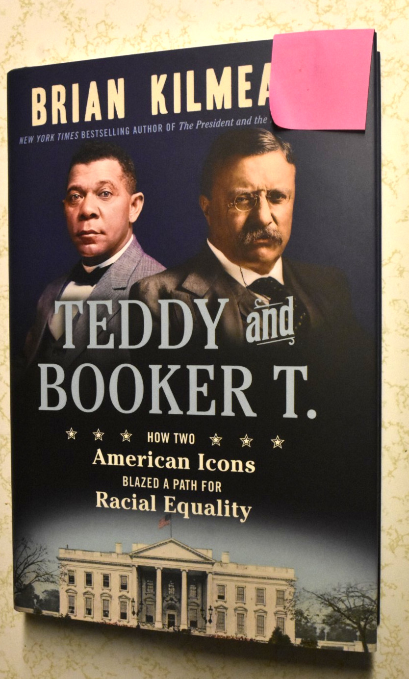 HARD COVER BOOK “TEDDY and BOOKER T. (Washington)” 350 Pages, Brand New (c) 2023
