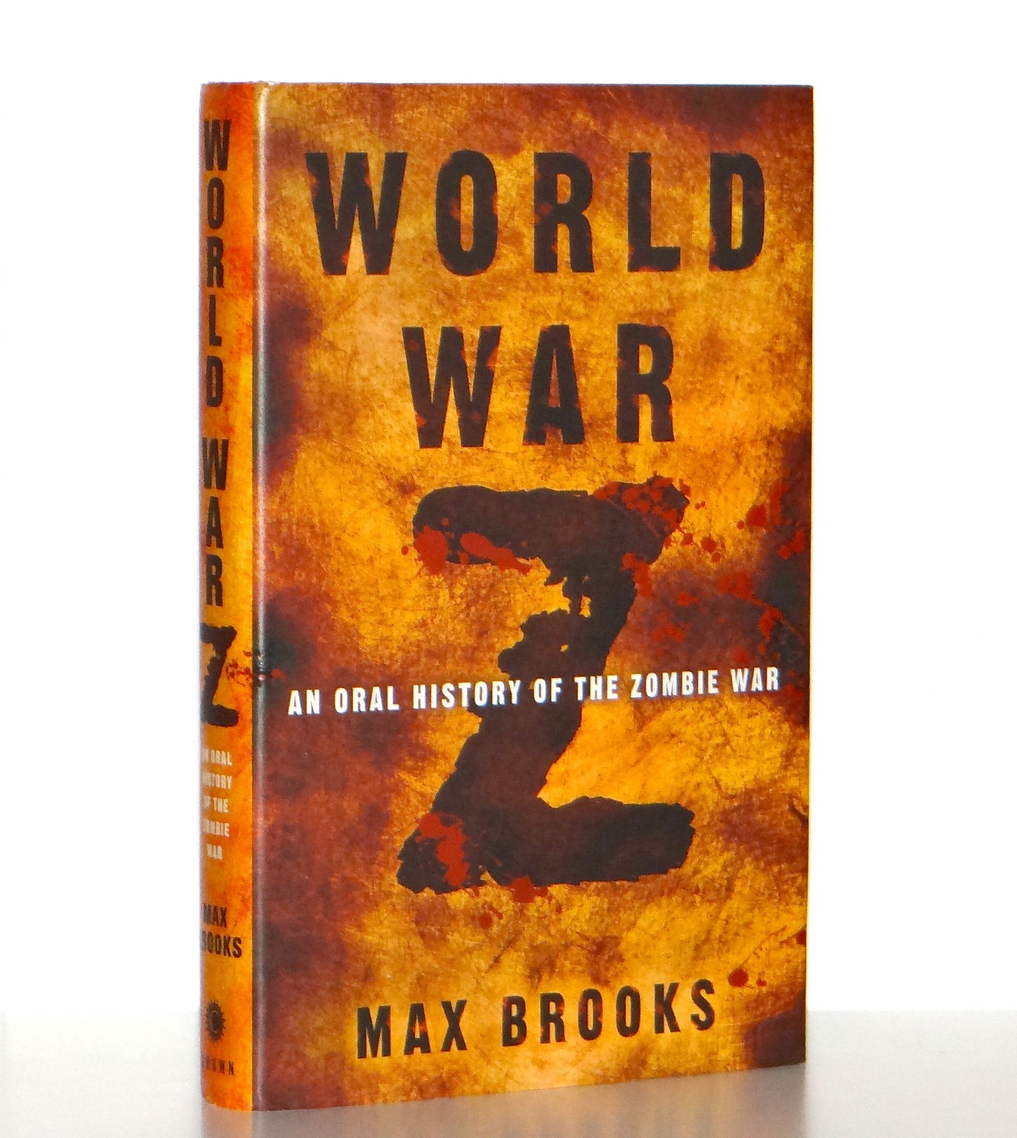 Max Brooks SIGNED INSCRIBED World War Z Hardcover 1st Edition 1st Print VG