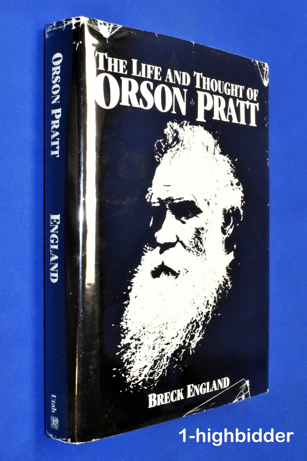 The Life and Thought of Orson Pratt 1st Ed HCDJ Breck England Mormon LDS HardCvr