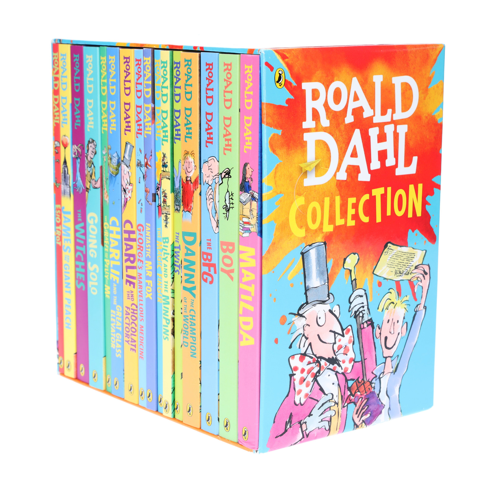 Roald Dahl Collection 16 Books Box Set – Ages 7-9 – Paperback