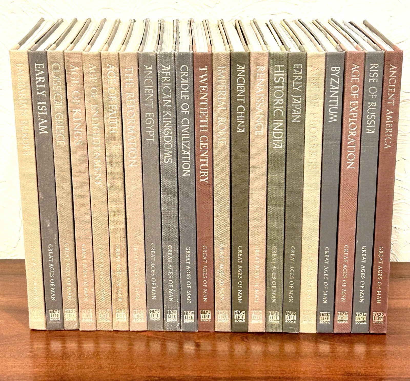 Great Ages of Man – Time Life Books – Complete 21 HC