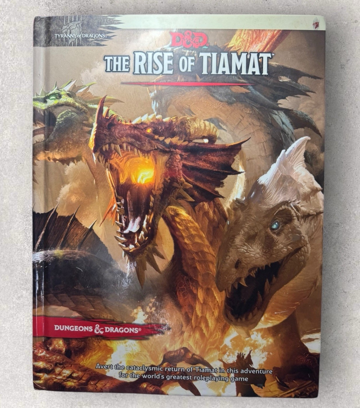 Rise of Tiamat by Wizards RPG Team (2014, Hardcover) – Dungeons and Dragons