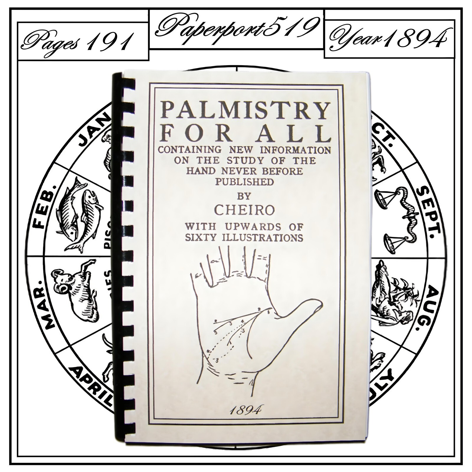 1894 Palmistry For All 191 Pages