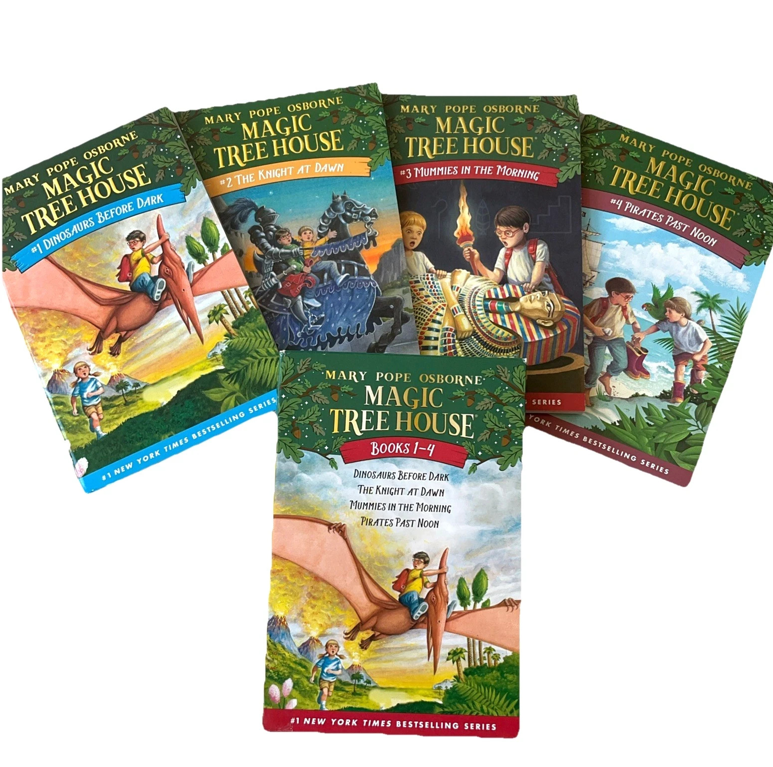 Magic Tree House Books Box Set Books 1-4 Series Set by Mary Pope Osbourne-Sealed