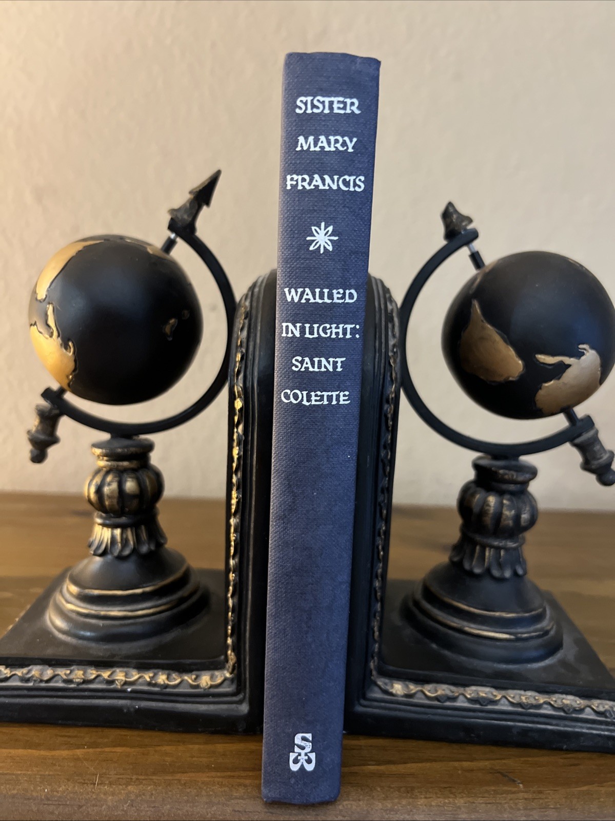 Walled in Light Saint Colette Sister Mary Francis 1959 Sheed Ward 1st Ed Nun