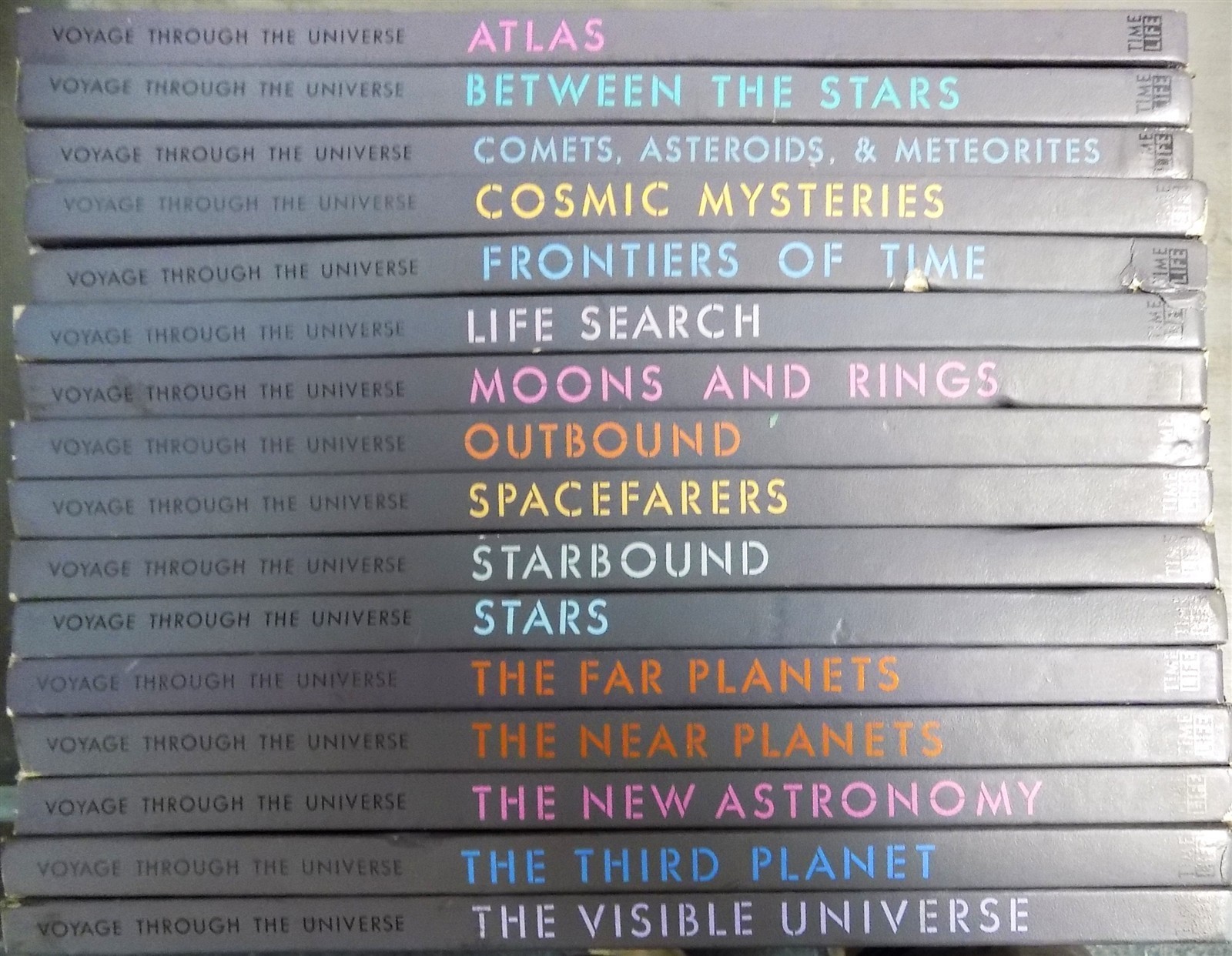 Set of 16: Time Life “VOYAGE THROUGH THE UNIVERSE” Hardcover