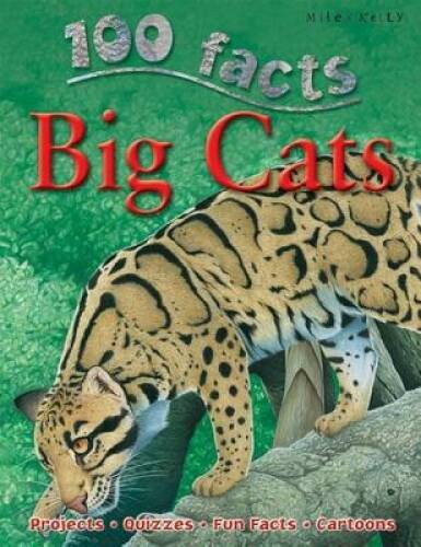 Big Cats (100 Facts) – Paperback By De La Bedoyere, Camilla – GOOD