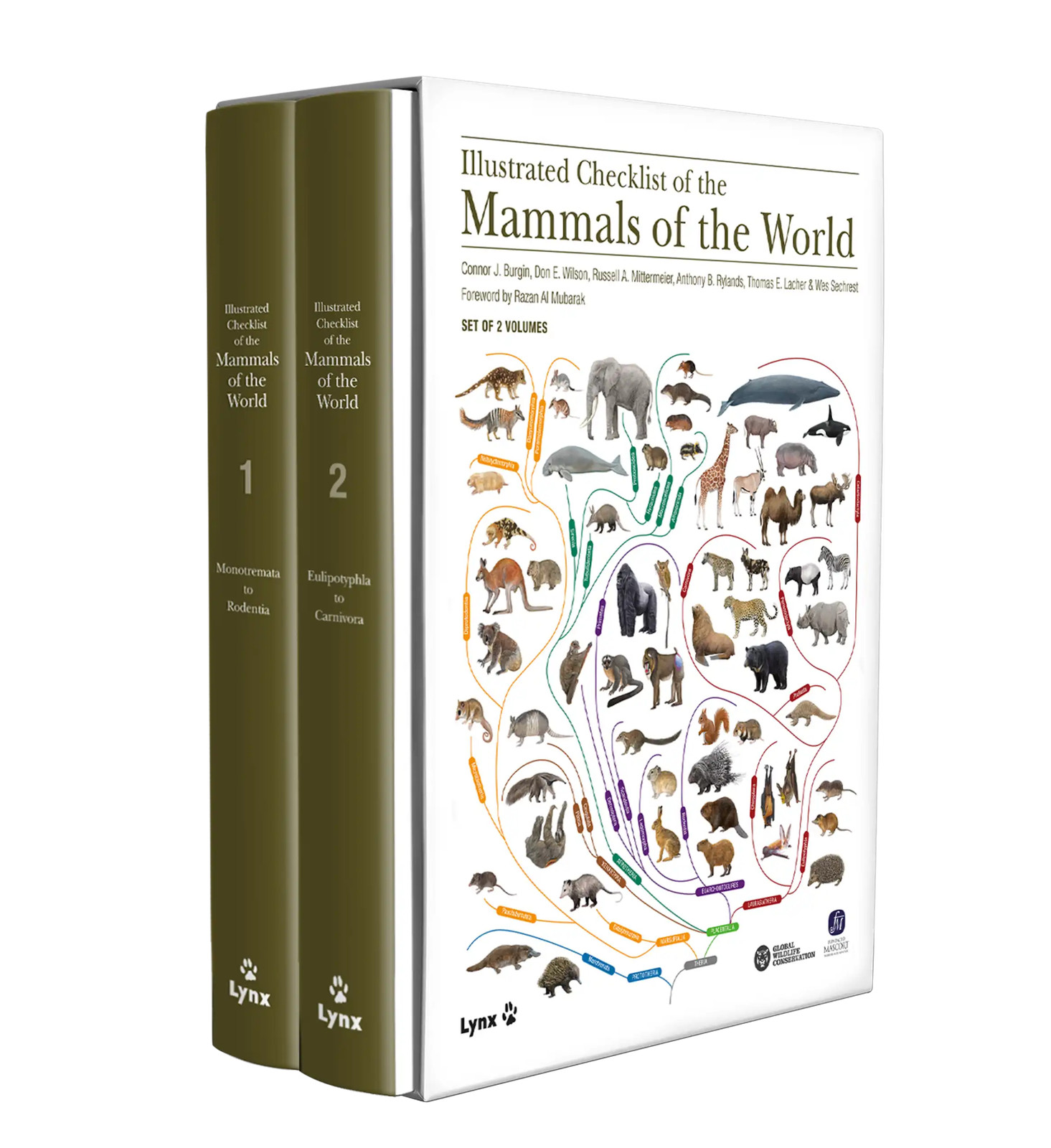 Illustrated Checklist Of The Mammals Of The World JL3 Multi Author Hardcover