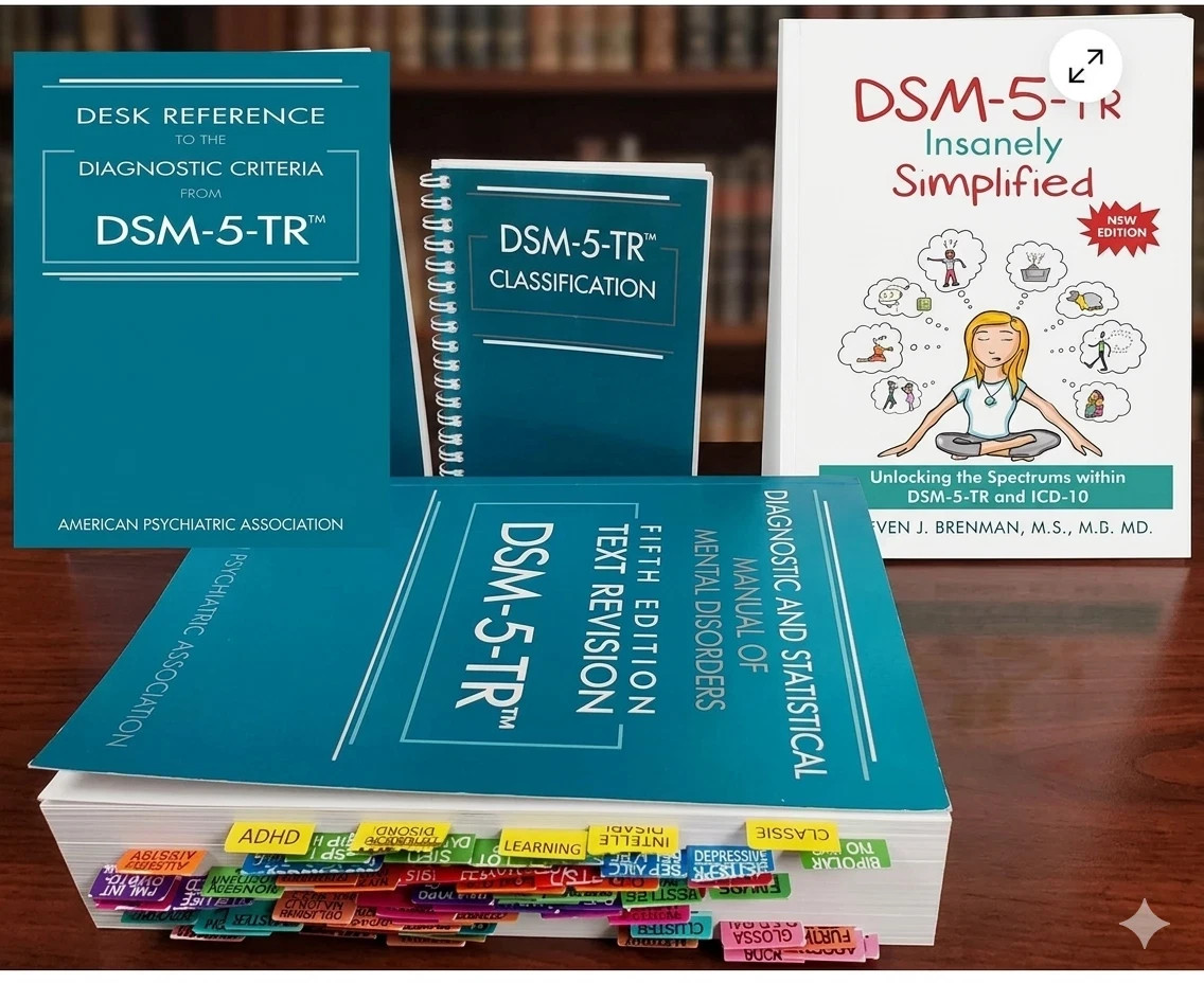 DSM 5 TR+Tab+ Desk Reference (PB) + Classification SP + DSM Simplified PB