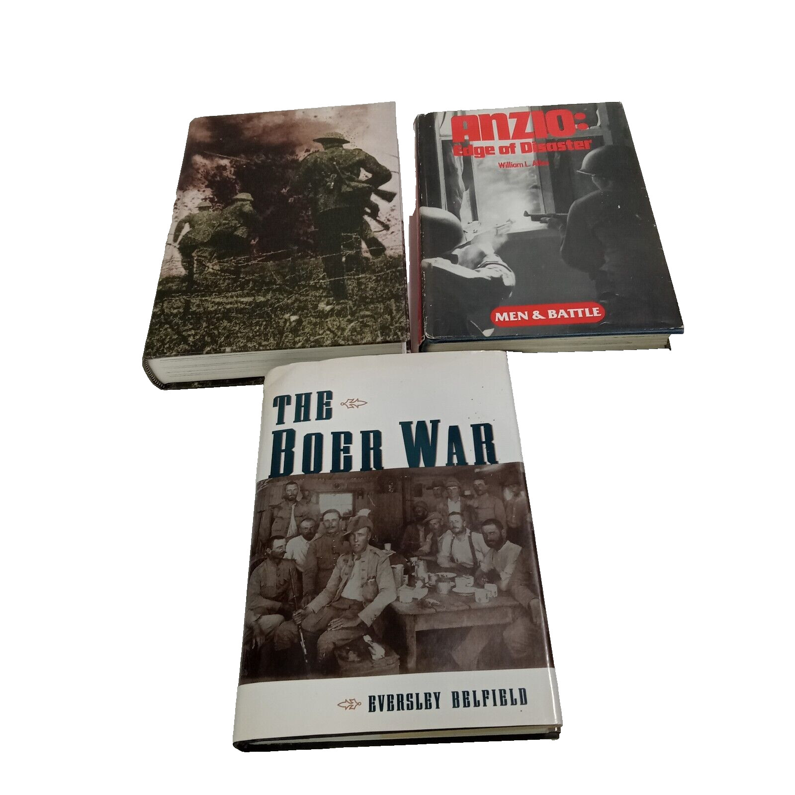 The Somme The Boer War Anzio WW1 WWII Battles History Illistrated 3 Book Lot
