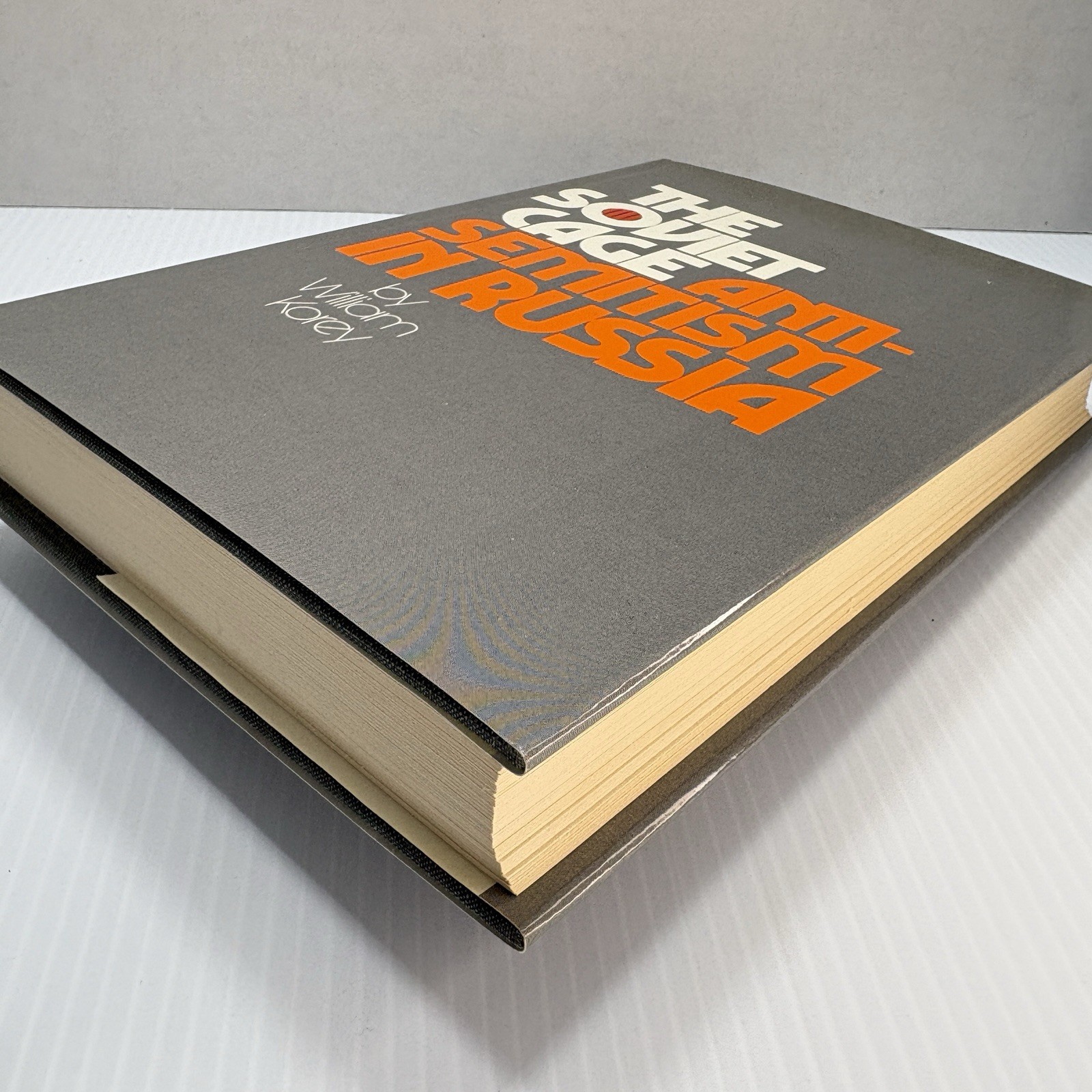 The Soviet Cage: Anti-Semitism in Russia by William Korey, 1973, 1st Ed., HC DJ