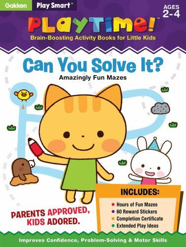 Play Smart Playtime: Can You Solve- paperback, LTD Gakken Plus Co, 9784056210828