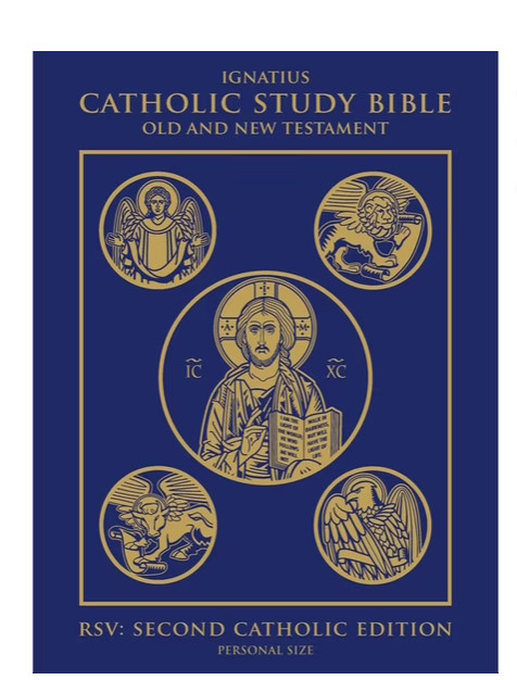 Ignatius Catholic Study Bible Old and New Testament Hardcover Scott Hahn New