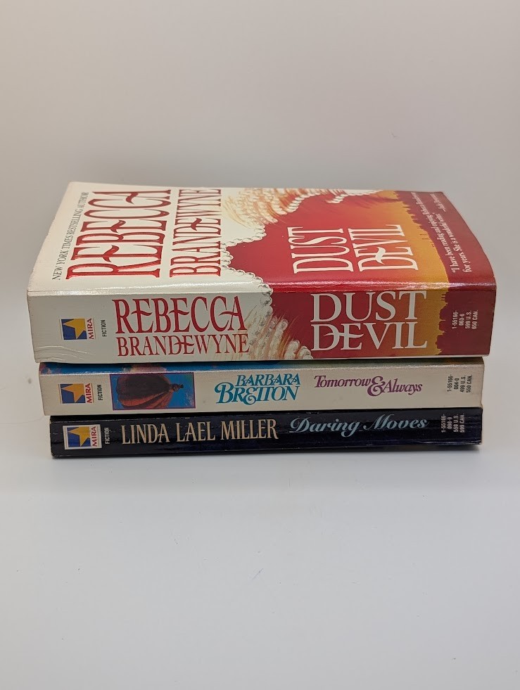 Mira Fiction Set of 3 – Various Authors – Good Condition – Paperback