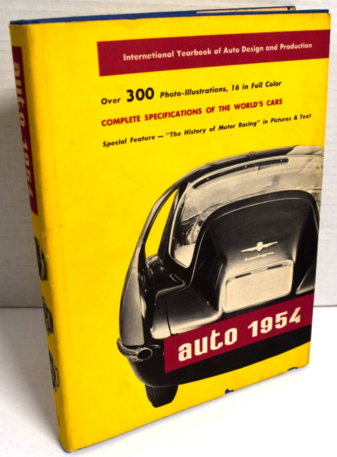 Auto 1954: – International Yearbook of Auto Design and Production *VERY GOOD*