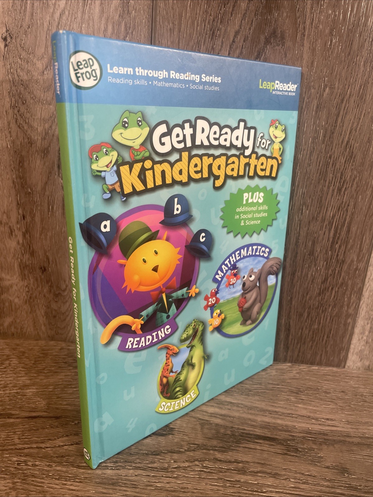 LeapFrog LeapReader Get Ready For Kindergarten Hardcover Interactive Book