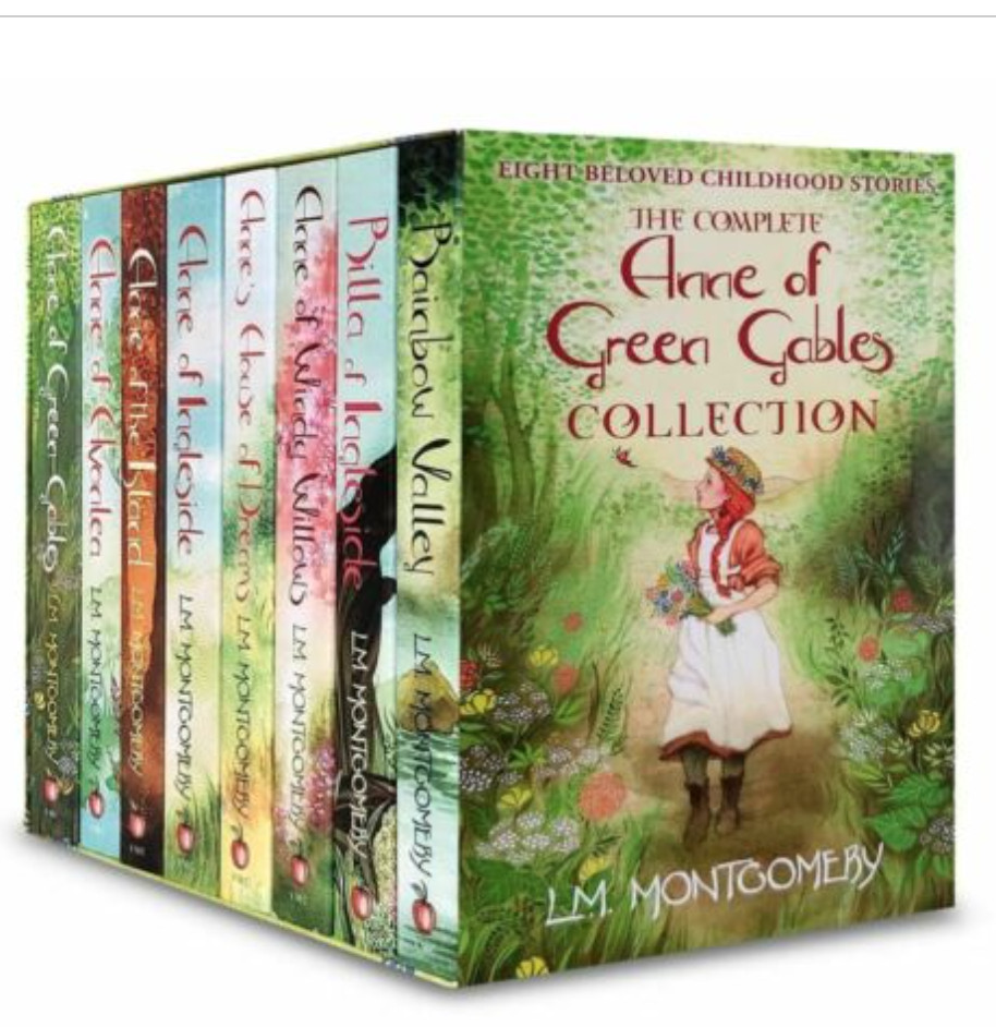Anne of Green Gables by L M Montgomery NEW Complete Collection Box Sealed 8 PBs