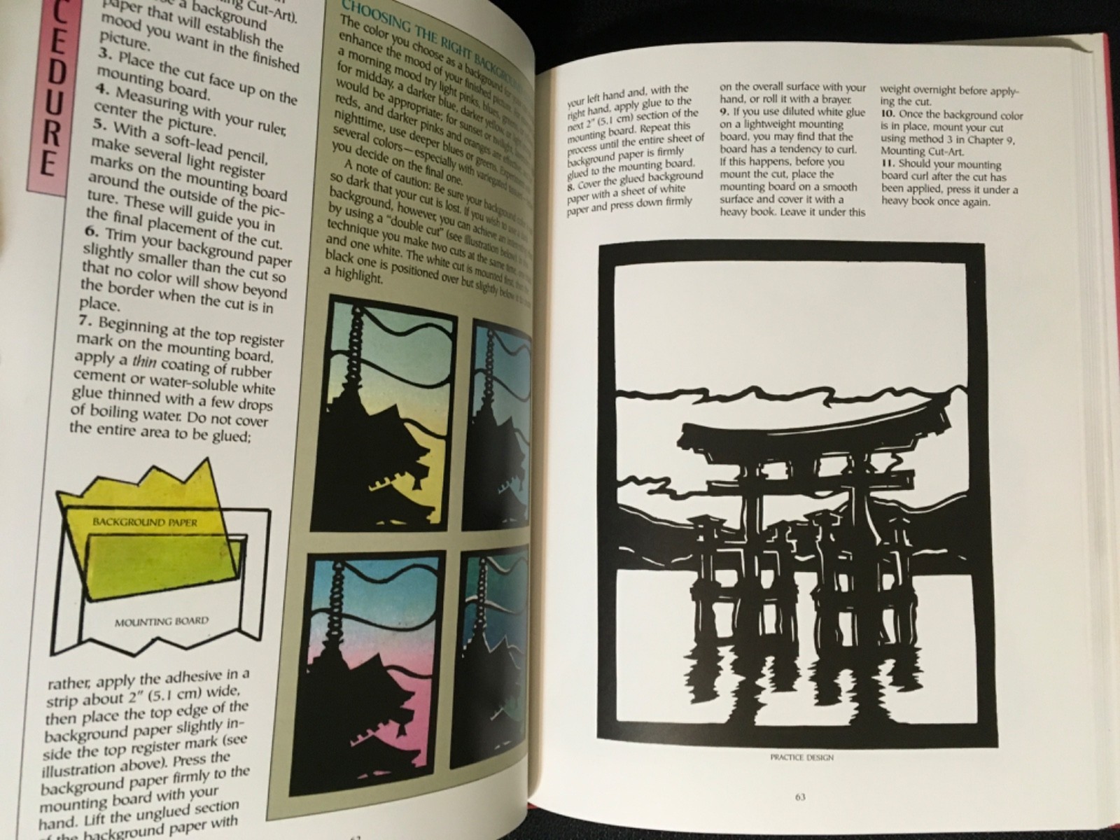 CUT-ART Introduction to Chung-hua and Kiri-e by J.A. Christensen Paper Cutting