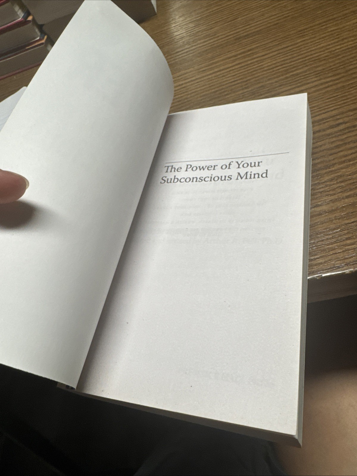 Power of Your Subconscious Mind by Joseph. Murphy (2011, Uk- a Format Paperback)
