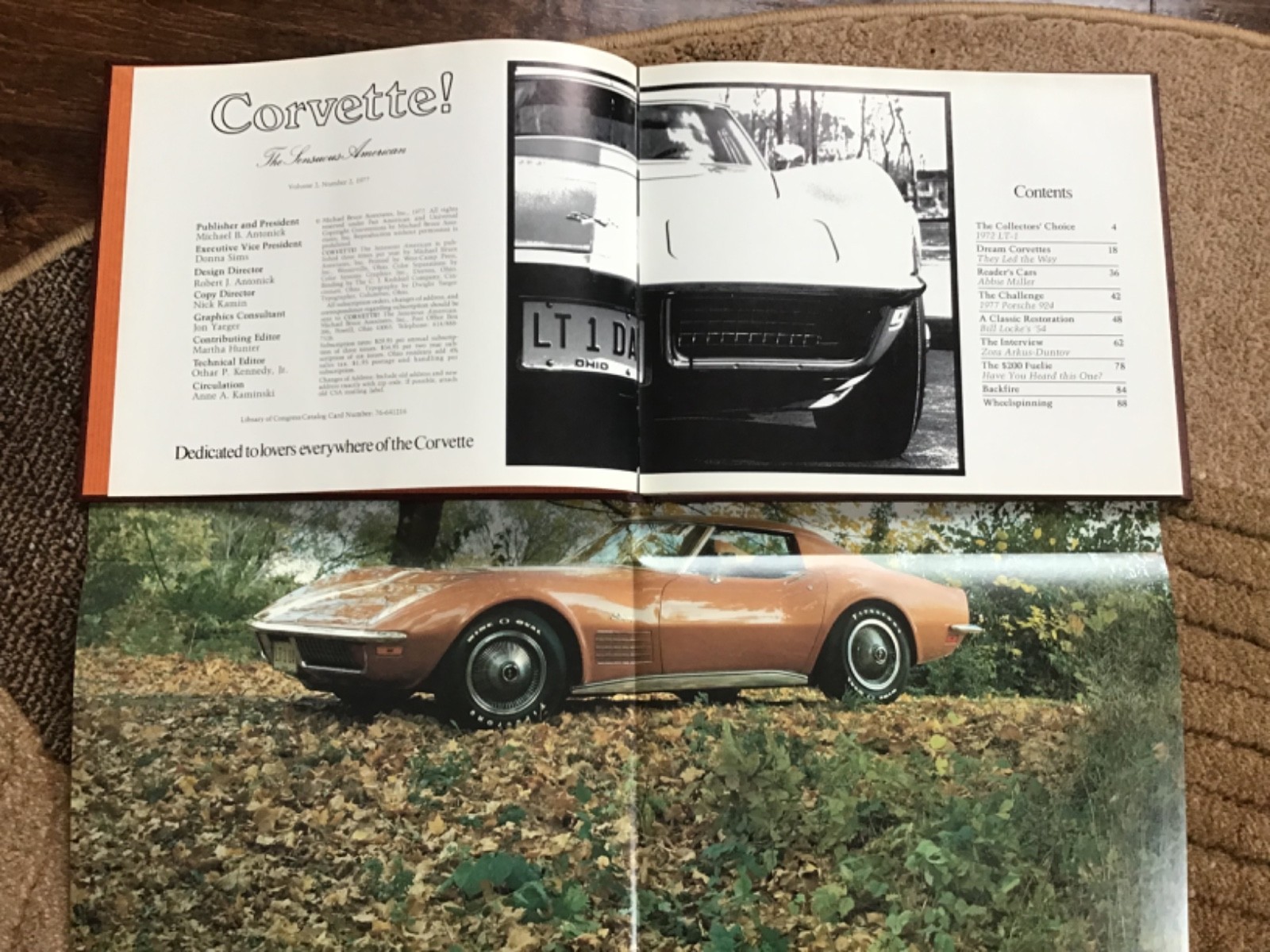 Corvette! The Sensuous American 3 Volume Set 1978 2-1, 2-2 And 2-3 W/posters