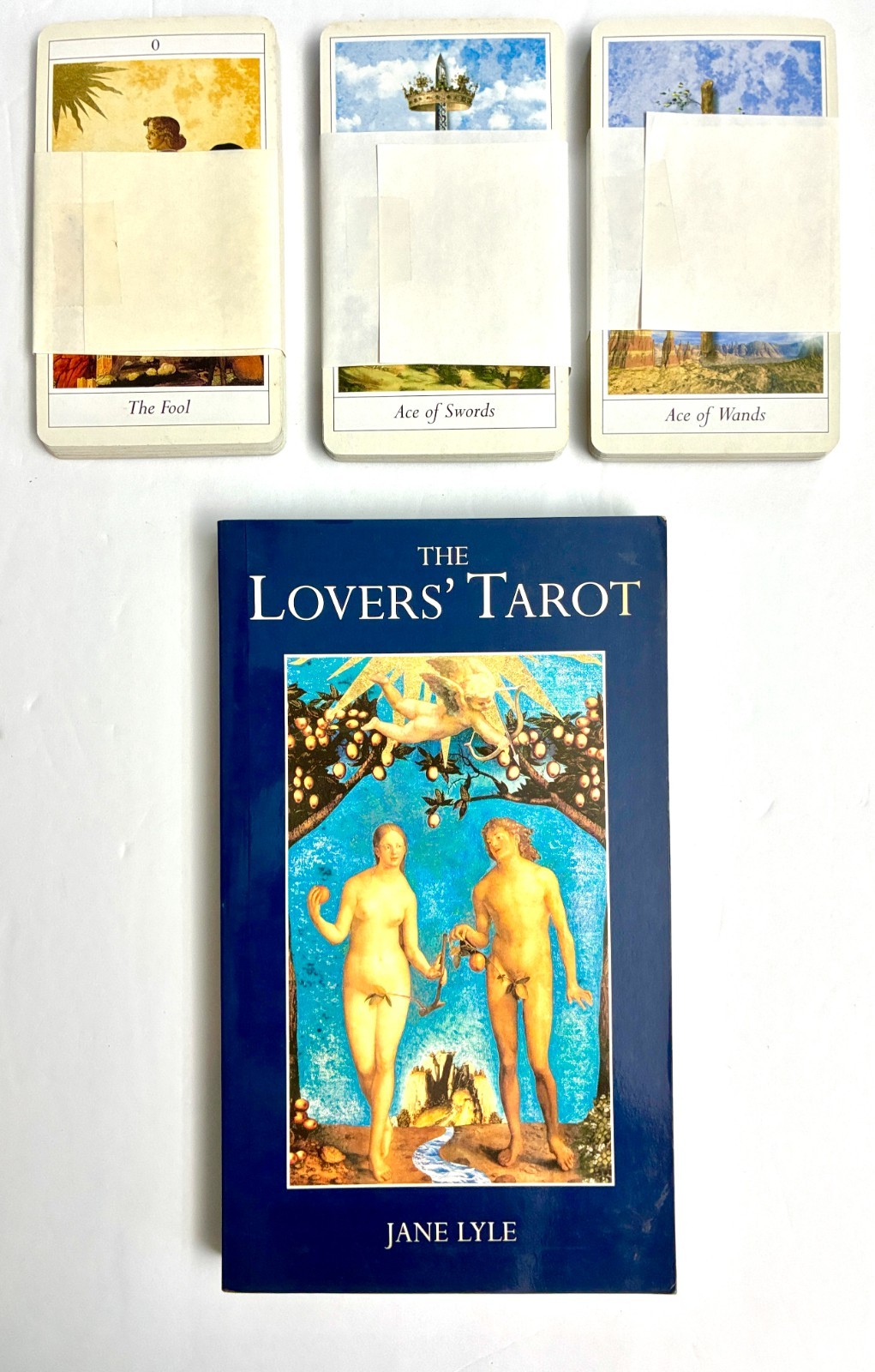 The Lover’s Tarot For Affairs of the Heart by Jane Lyle Book + Tarot Deck Cards