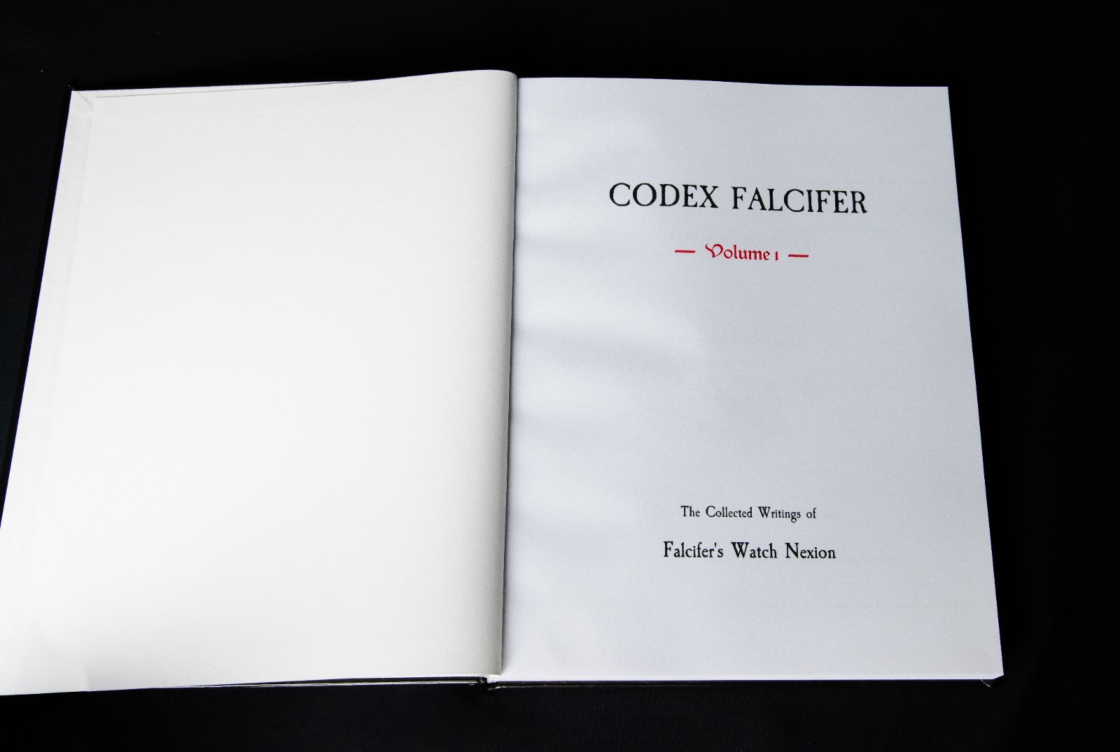 Codex Falcifer Vol1 HB Order Of Nine Angles Satanism Occult ONA O9a Alchemy