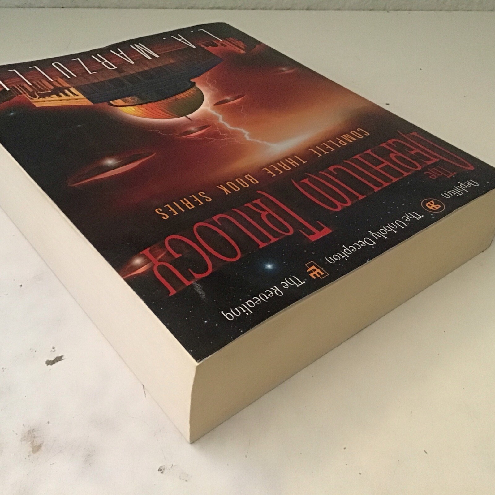 NEPHILIM TRILOGY COMPLETE 3 BOOK SERIES By LA Marzulli Autographed Signed