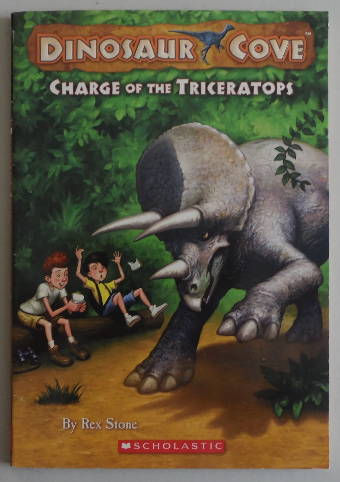 Dinosaur Cove #2: Charge of the Triceratops – Stone, Rex – Very Good – See c…