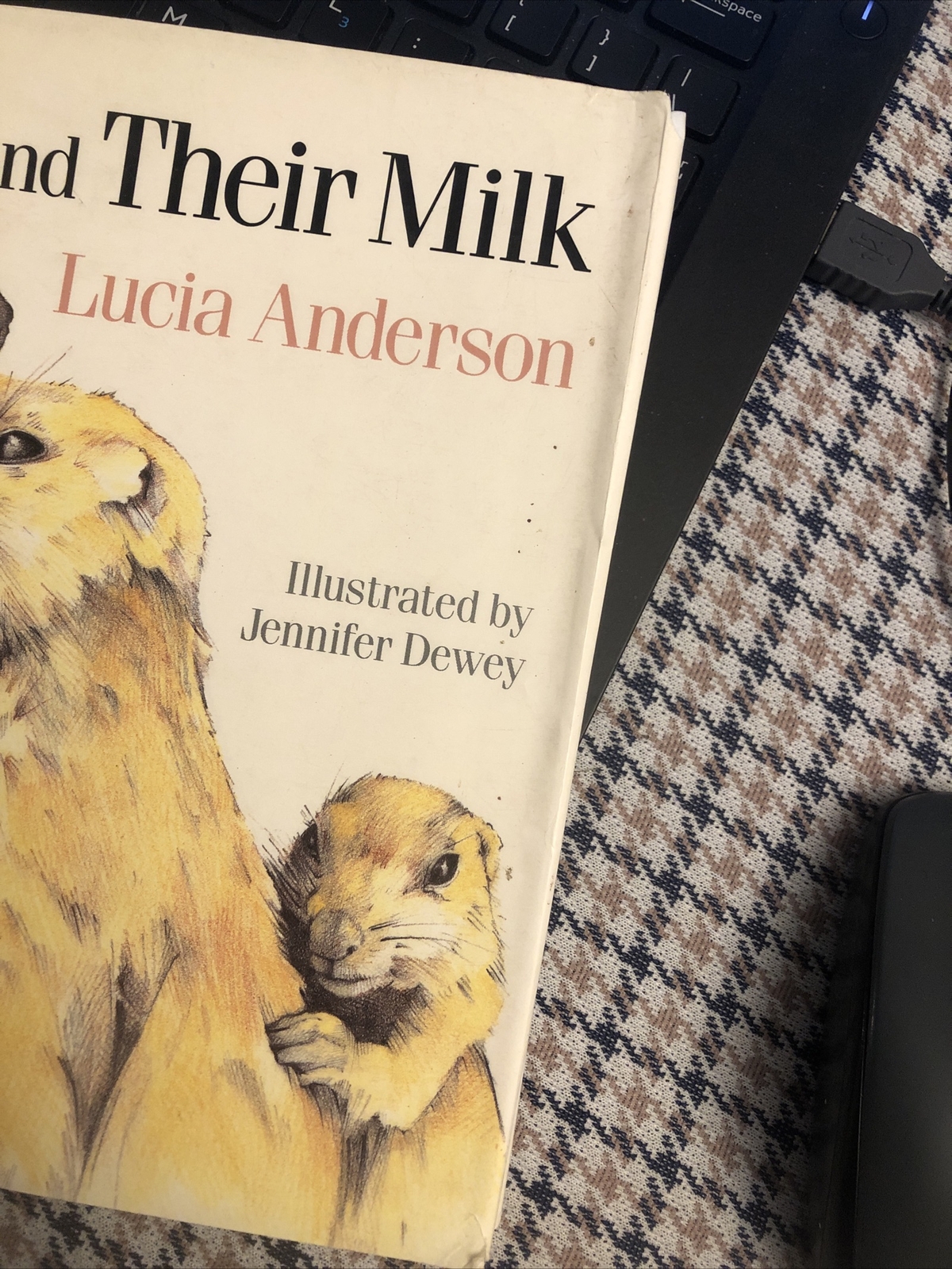 Mammals and Their Milk Lucia Anderson 1984 Nature Science Hardcover Book