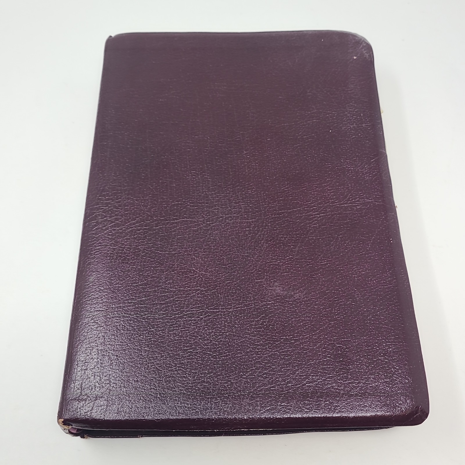 Vntg Ryrie Study Bible Expanded Edition 1995 NASB Burgundy Bonded Leather