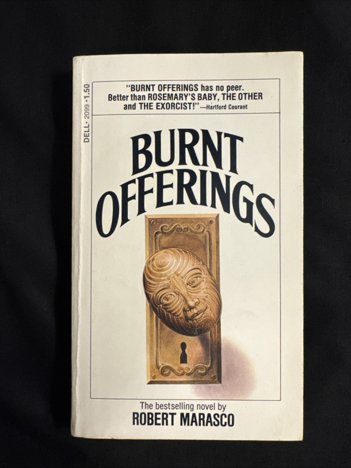 BURNT OFFERINGS Robert Marasco (1st Dell printing) VG 1974 paperback horror