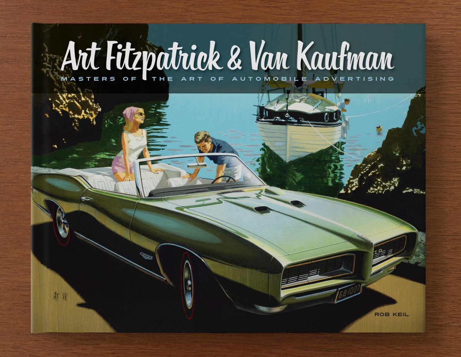 Art Fitzpatrick & Van Kaufman Car Art Book Pontiac Buick Mercury