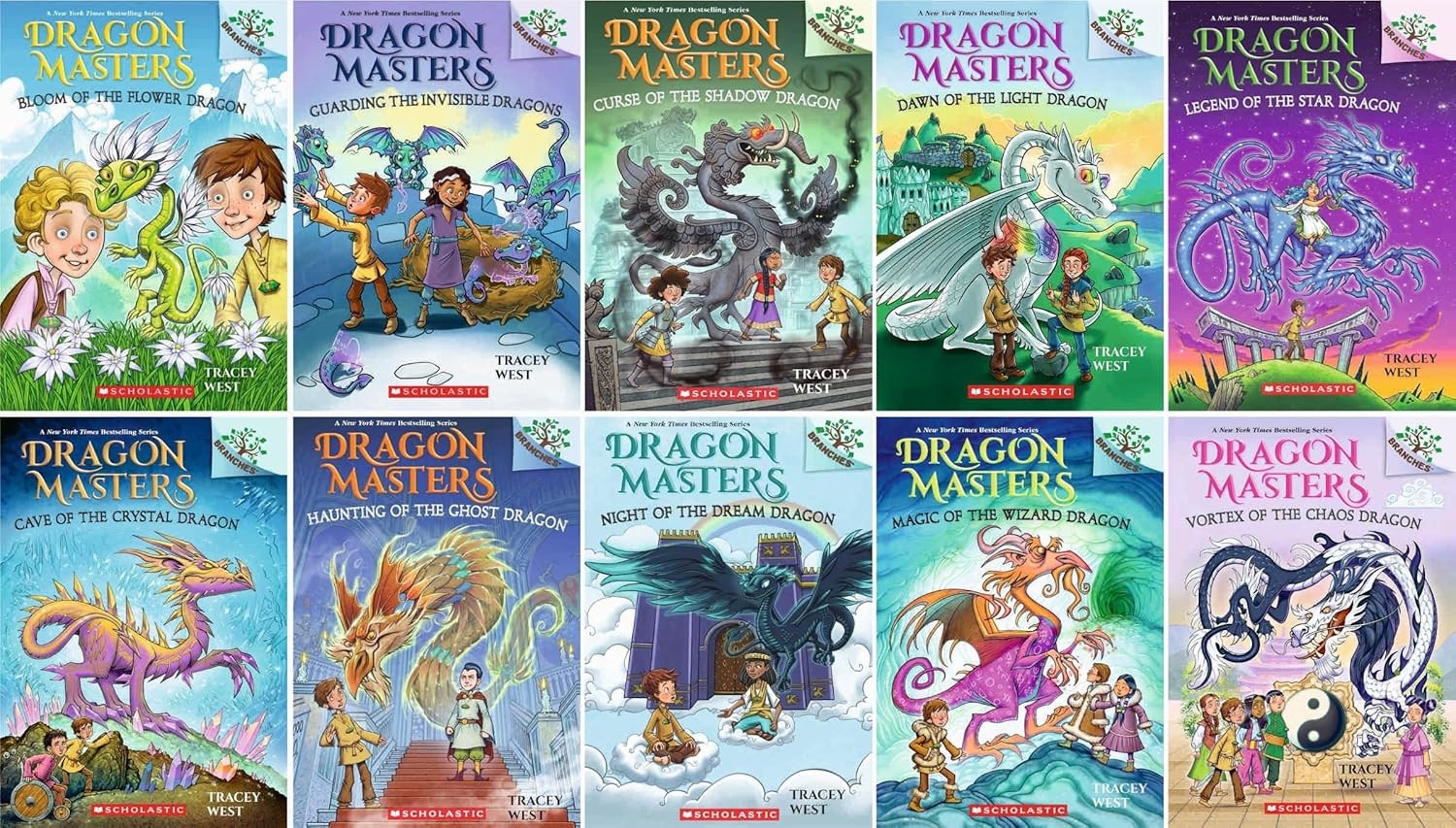 Dragon Masters Series (Book 21- Book 30)-10 Book Collection set Paperback