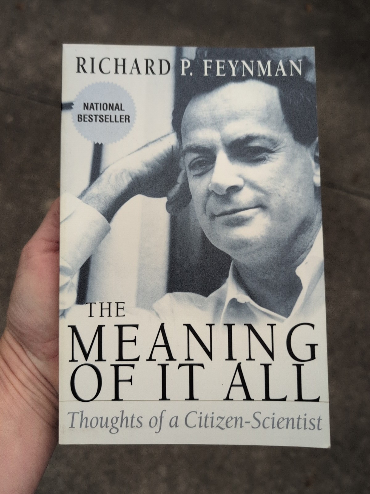 The Meaning of It All by Richard P. Feynman (1998, PB) Citizen Scientist Essays
