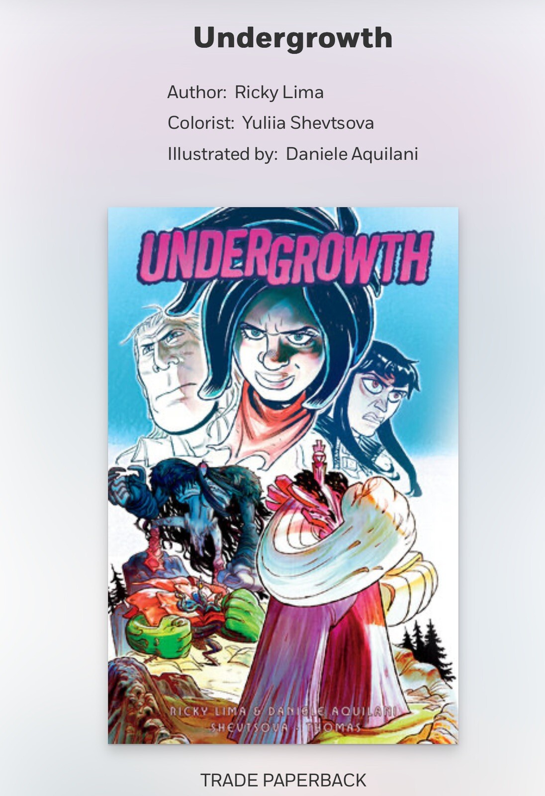 Undergrowth by Lima, Ricky