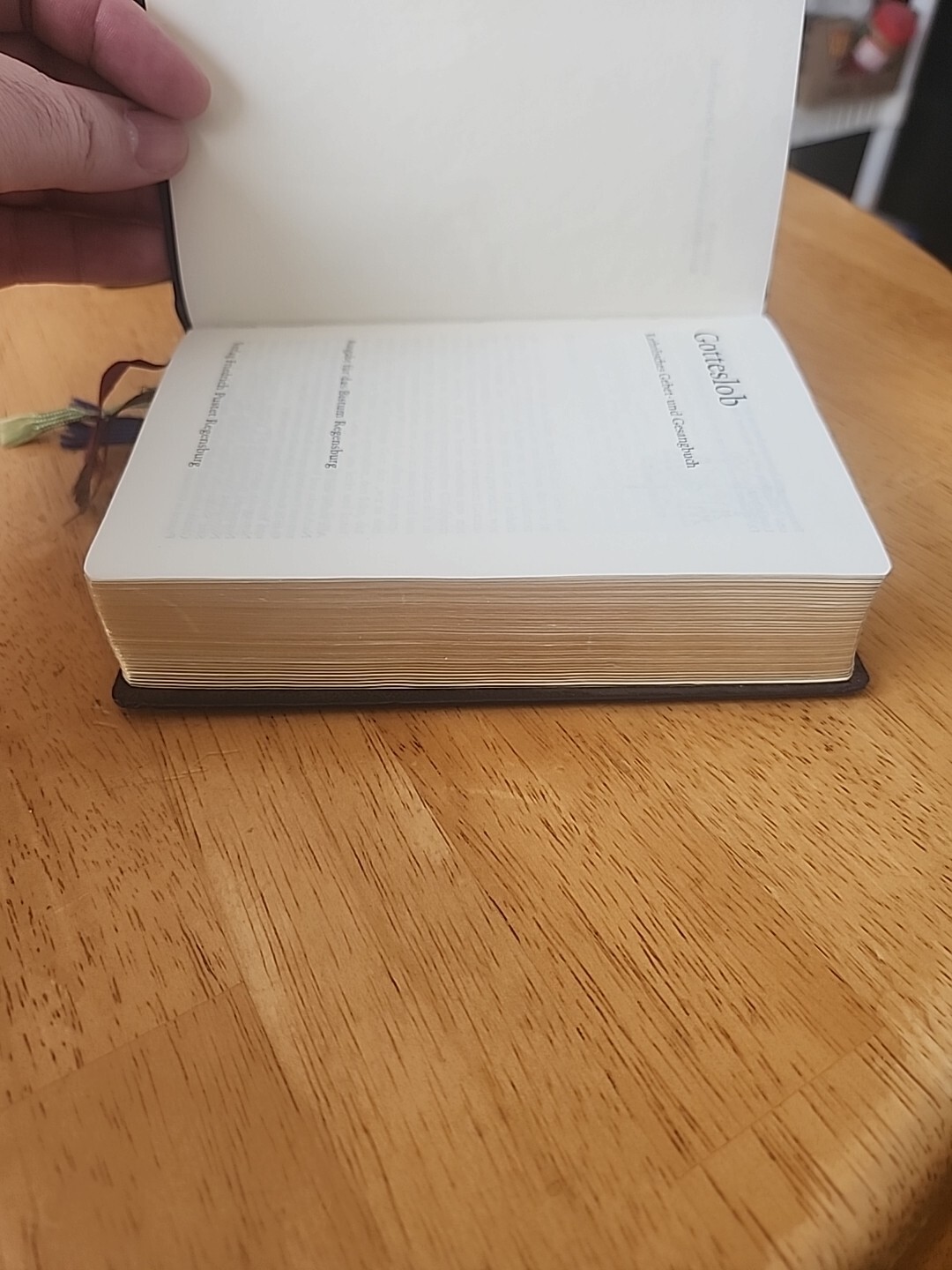 Vintage 1975 Gotteslob Catholic Prayer Hymn Book in GERMAN 6.25″ X 4.5″