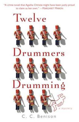 Twelve Drummers Drumming: A Father Christmas Mystery – Paperback – GOOD