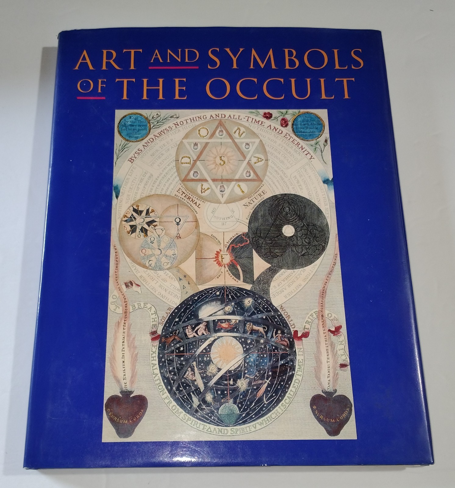 Art and Symbols of the Occult James Wasserman Tiger 1993 HC in DJ VG+/VG+