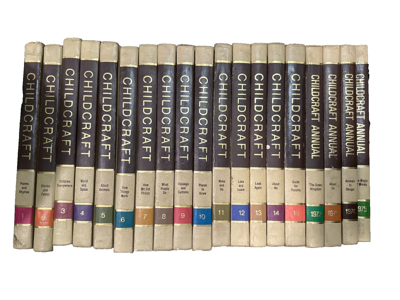 Childcraft The How And Why Library 1972 Complete Set 15 Volumes + 4 Annuals