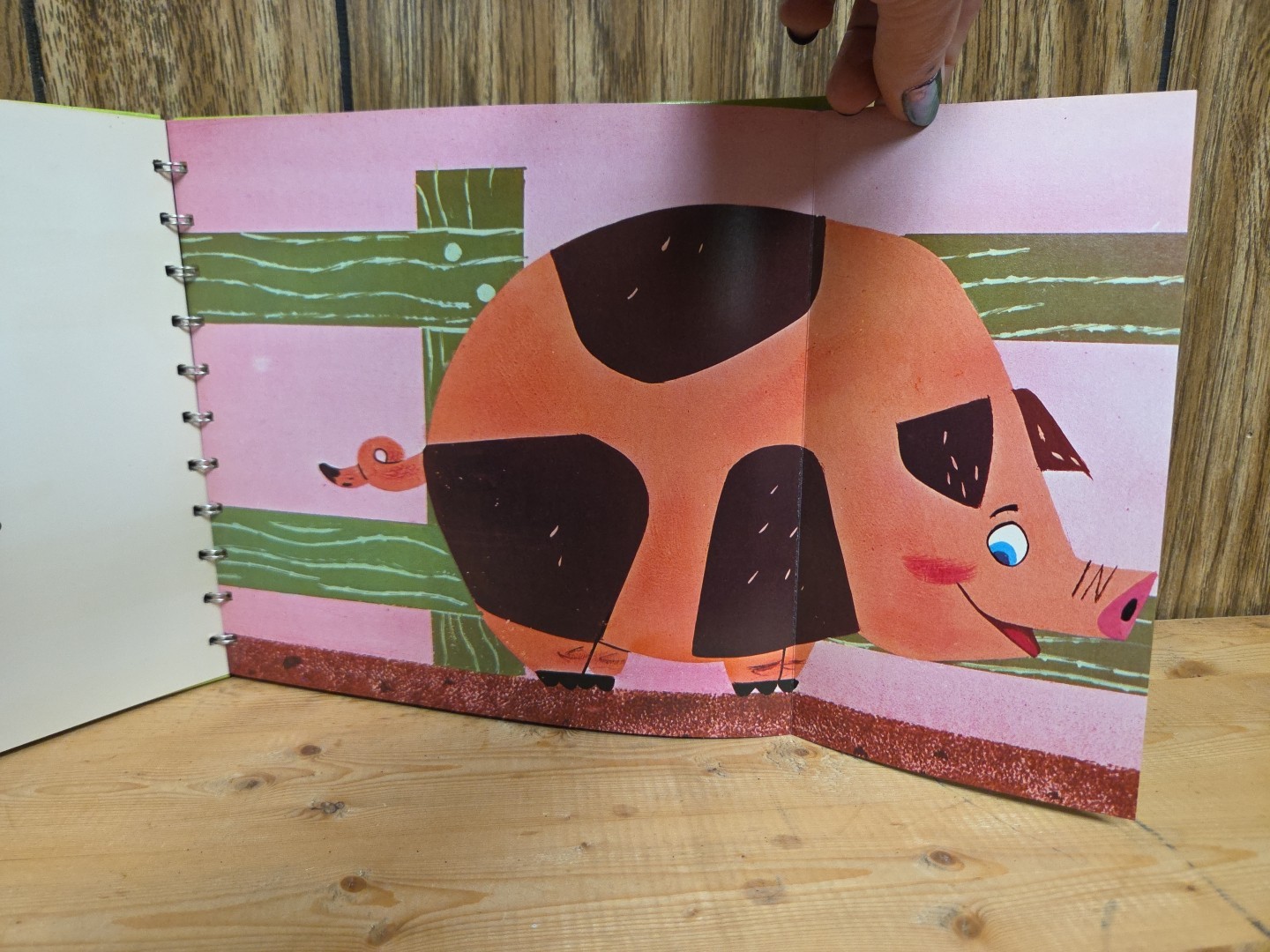 Vintage 1974 “TELLING TALES” Manipulative Book By Beth Clure & Helen Rumsey