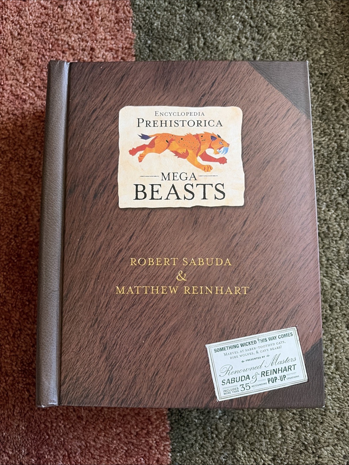 Encyclopedia Prehistorica Mega-Beasts Pop-Up – Hardcover – VG