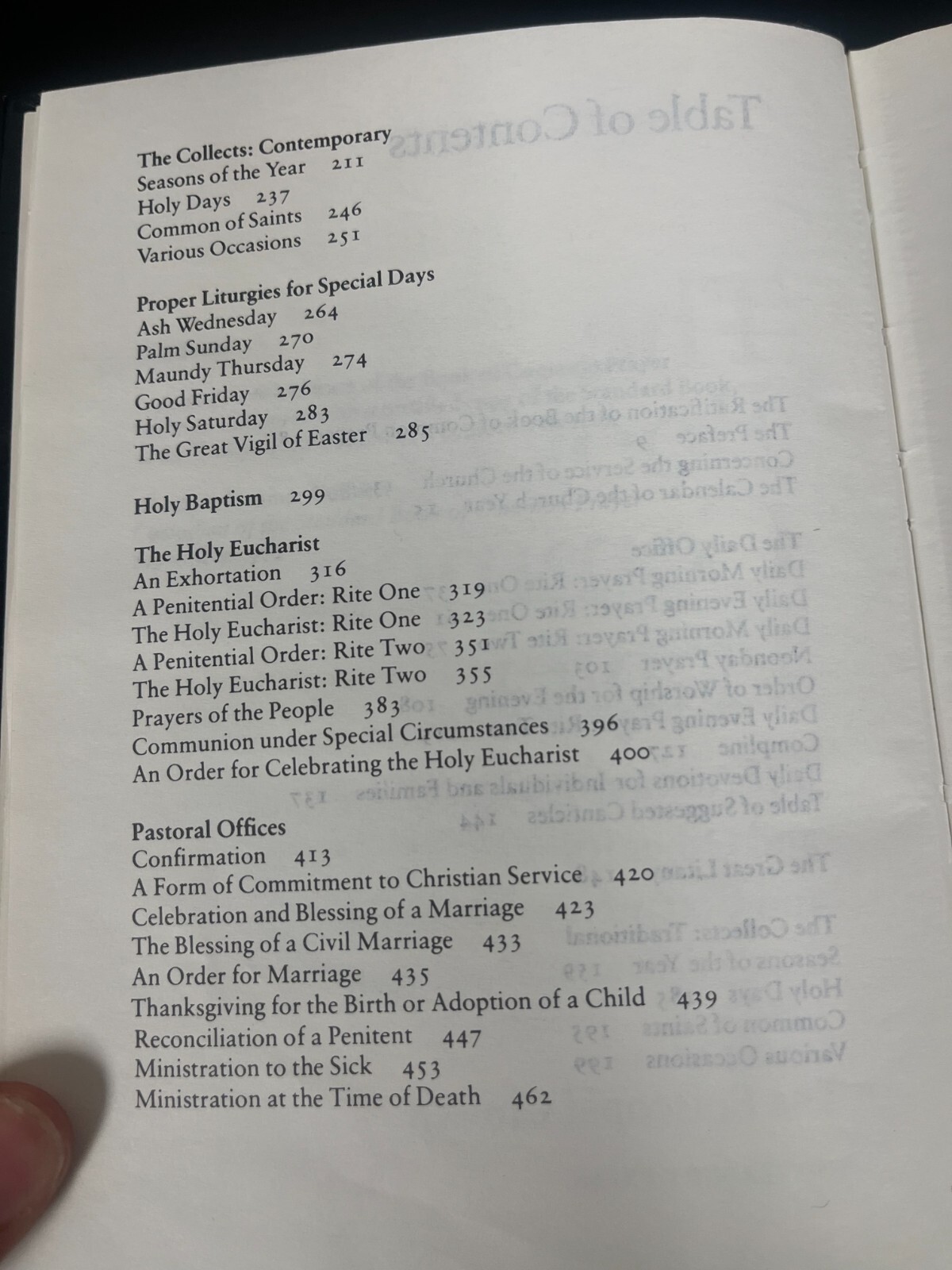The Book Of Common Prayer The Seabury Press