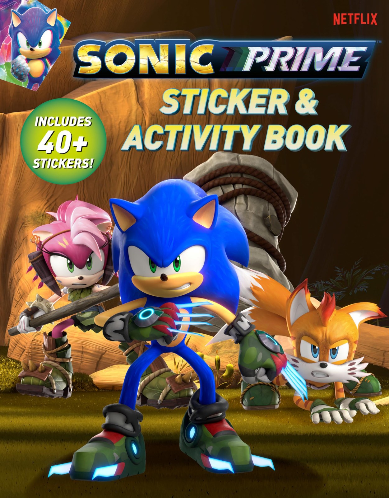 Sonic Prime Sticker & Activity Book: Includes 40+ stickers (Sonic the Hedgeh…