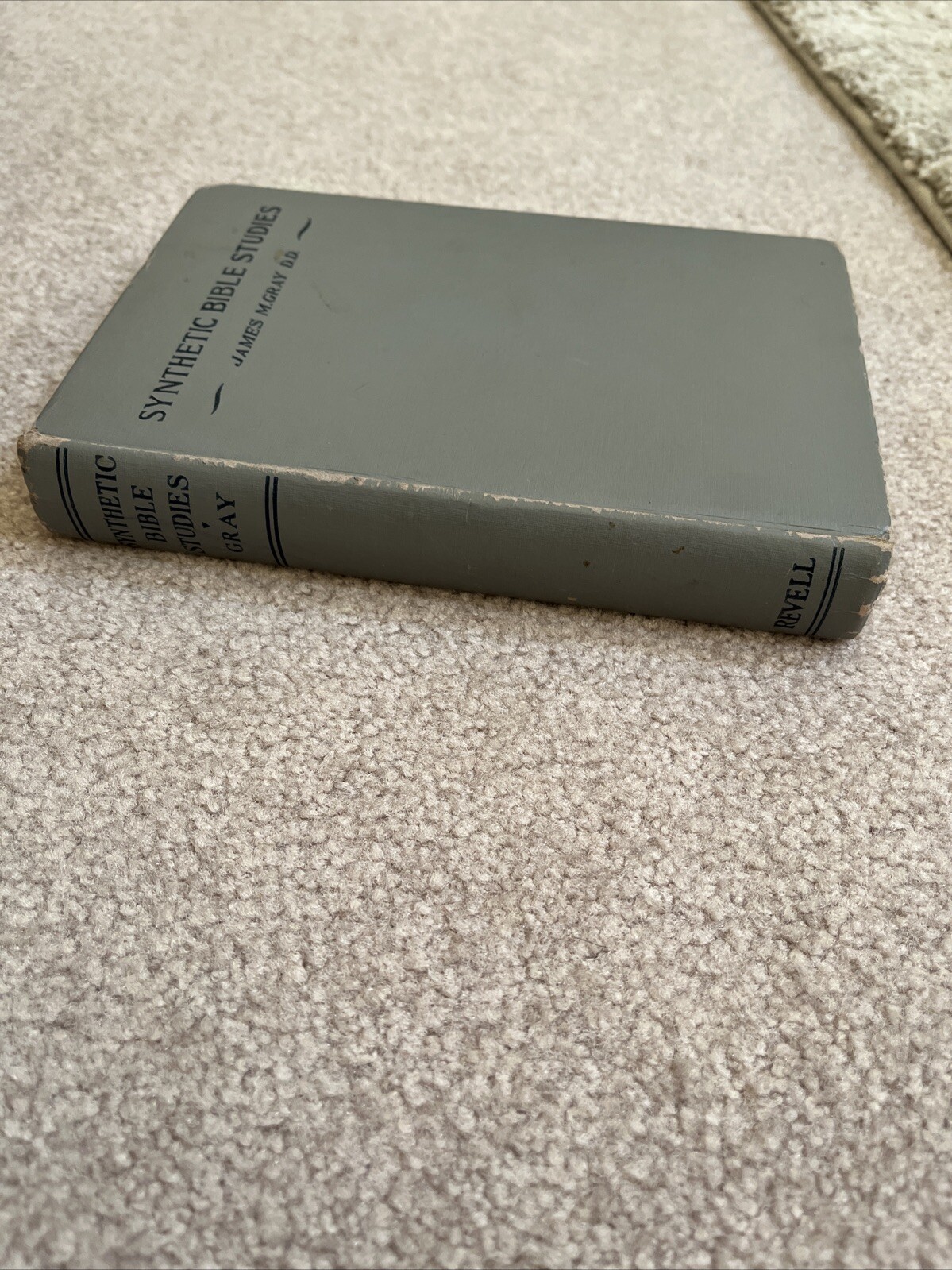 Synthetic Bible Studies by James M. Gray Hardback 1906 Book
